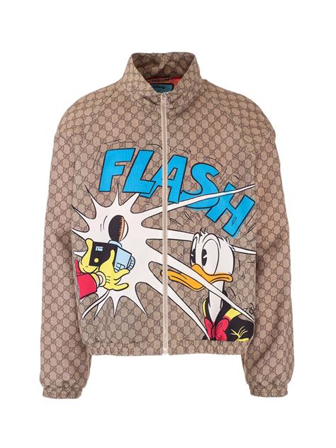 gucci shirt donald duck|gucci jacket duck.